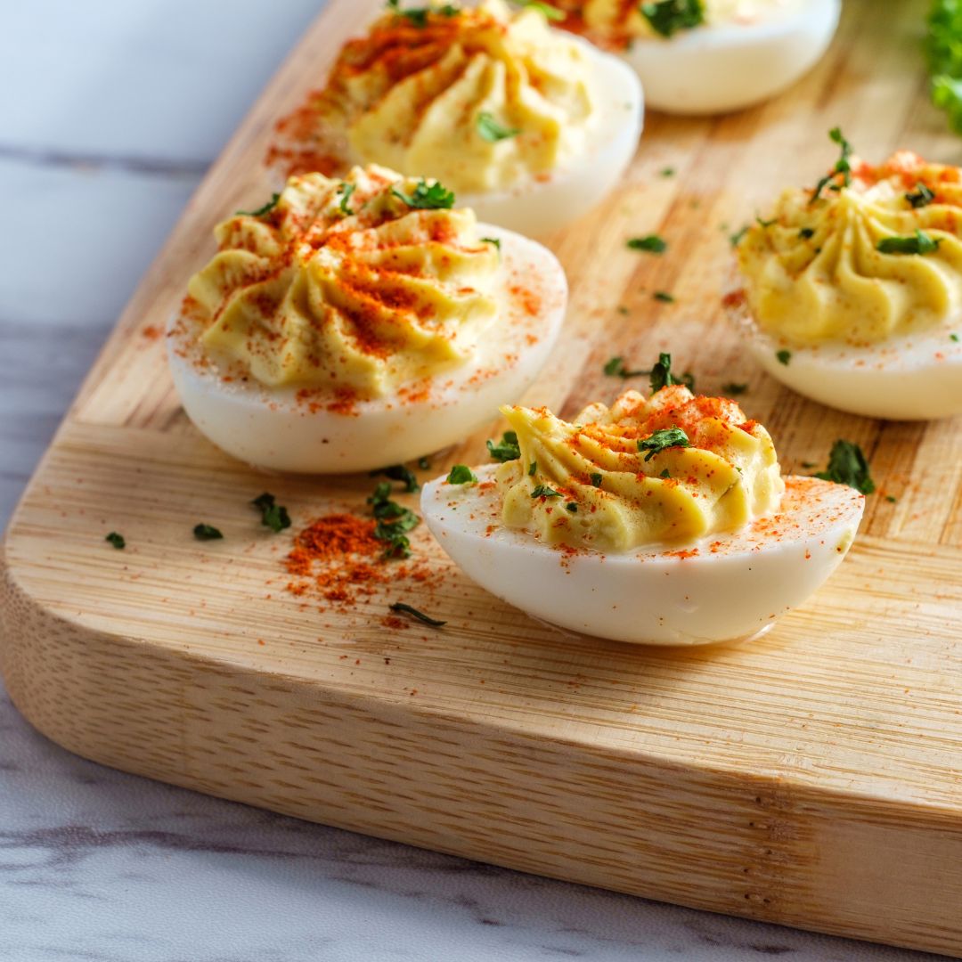 Ghost Pepper Deviled Eggs – Sweet Home Foods