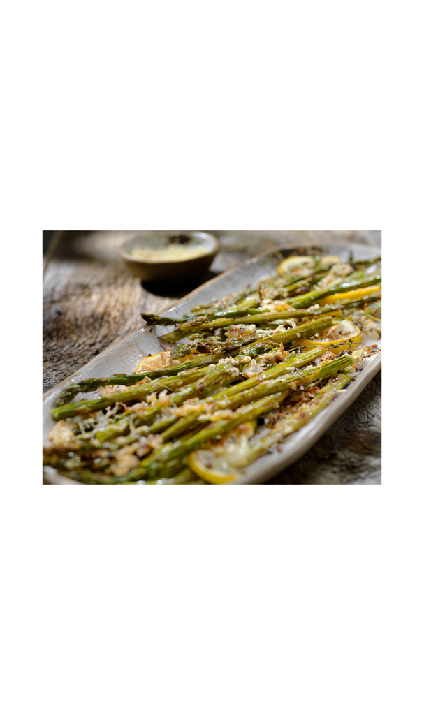 Sweet Home Oven Roasted Pickled Asparagus