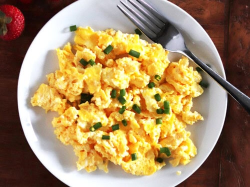 Cowboy Candy Scrambled Eggs