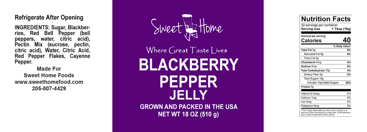 Blackberry Pepper Jelly