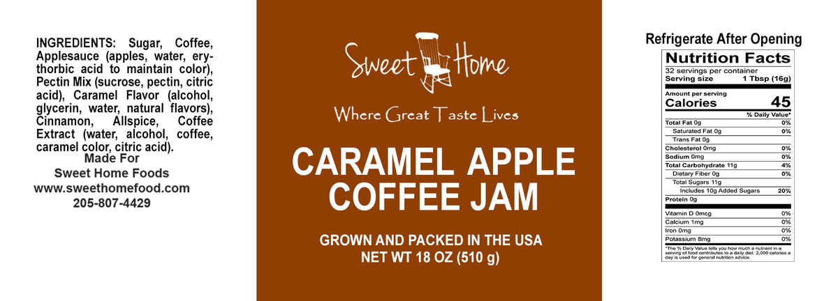 Caramel Apple Coffee Jam