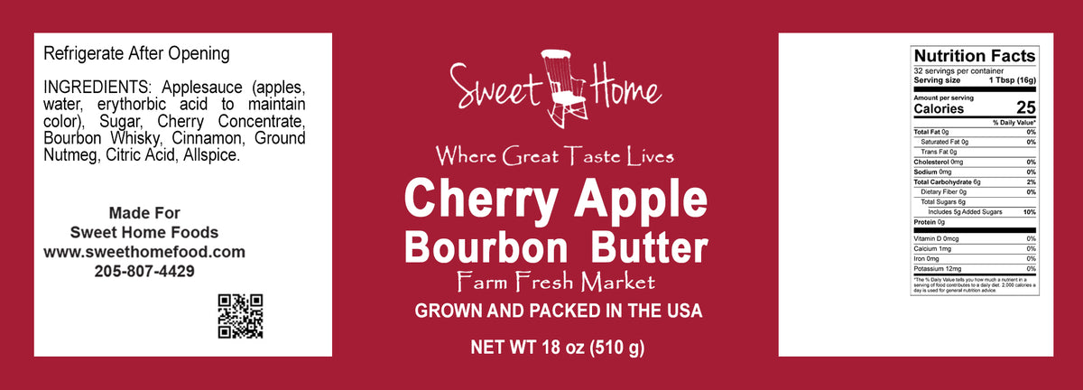 Cherry Apple Bourbon Butter