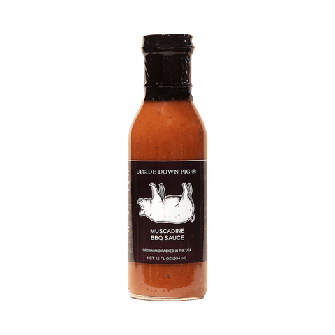 Upside Down Pig Muscadine Barbecue Sauce